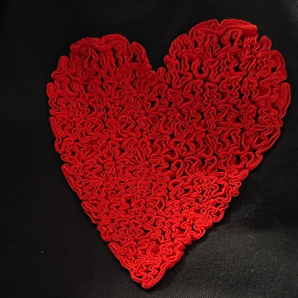 Love Moschino Black Dress with Vibrant Red Heart - Picture 4 of 10